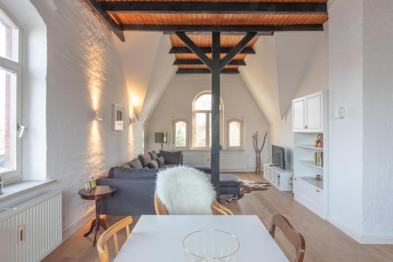 Hafen-Nest 54° Nord Apartment Tonning Bagian luar foto