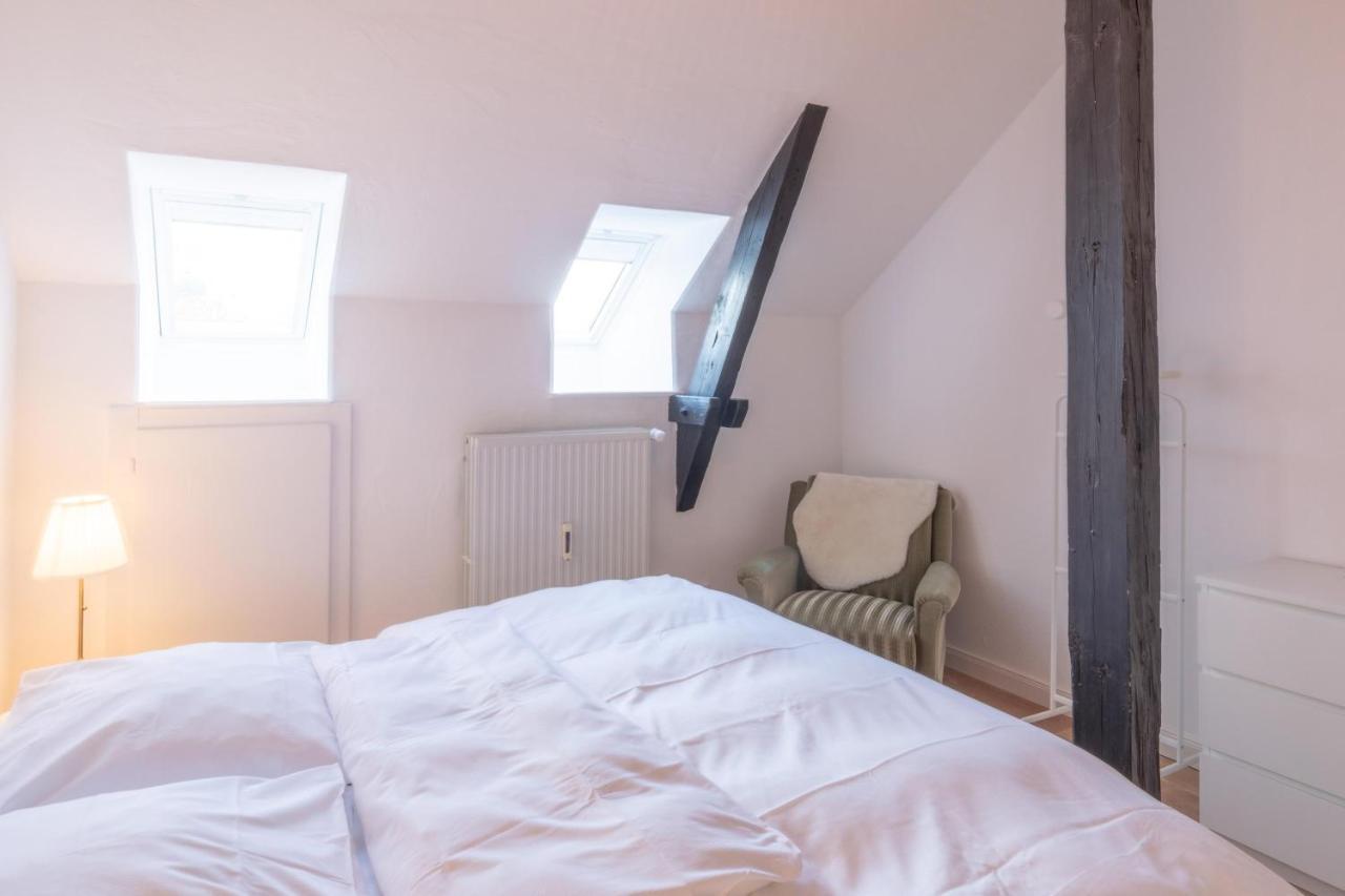 Hafen-Nest 54° Nord Apartment Tonning Bagian luar foto