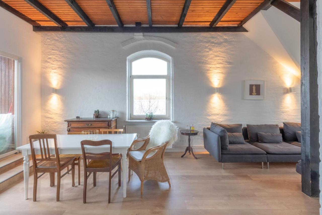 Hafen-Nest 54° Nord Apartment Tonning Bagian luar foto