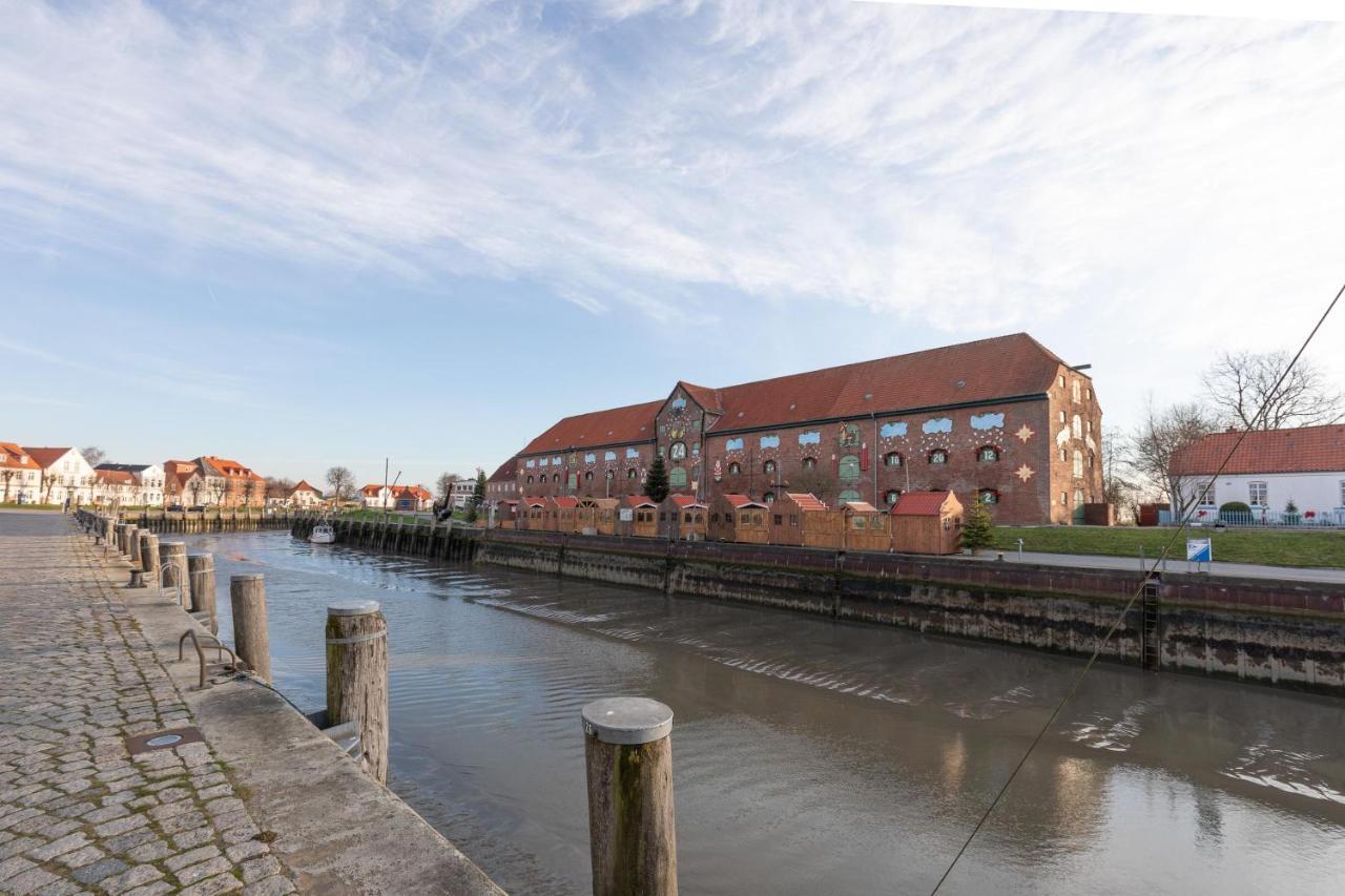 Hafen-Nest 54° Nord Apartment Tonning Bagian luar foto